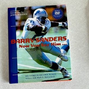 Barry Sanders: Now you see him book and dvd
